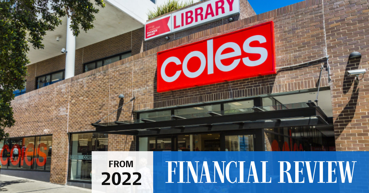 Coles share price COVID19 lockdowns help sales rise 1pc